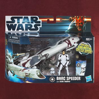 Star Wars Barc Speeder inkl. Clone Trooper Figur