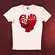Sesamstra�e - Elmo In Heart T-Shirt