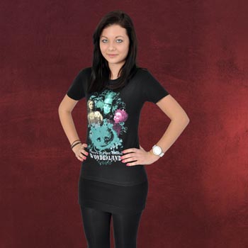 Alice im Wunderland - There is a Place Girlie Shirt