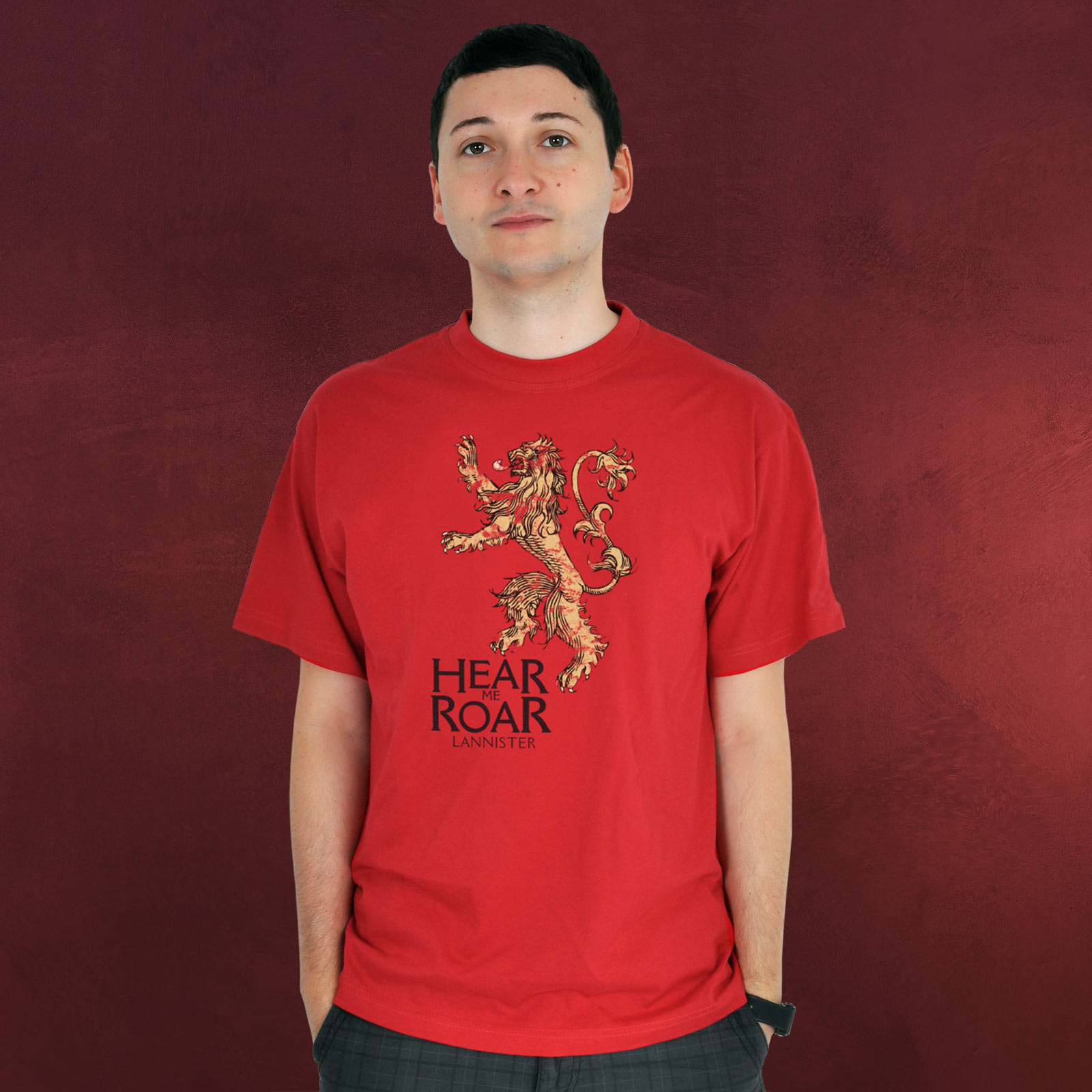 Wappen Das Lied Von Eis Und Feuer Game of Thrones Lied von Eis und Feuer Lannister Wappen T-Shirt zur TV