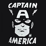 Captain America - Portrait T-Shirt