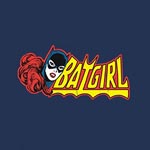 Batman - Batgirl Girlie Shirt navy