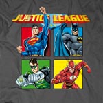 Justice League - Squares T-Shirt