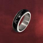 Der Eine Ring - Rotierend, im Schmuckdisplay, schwarz