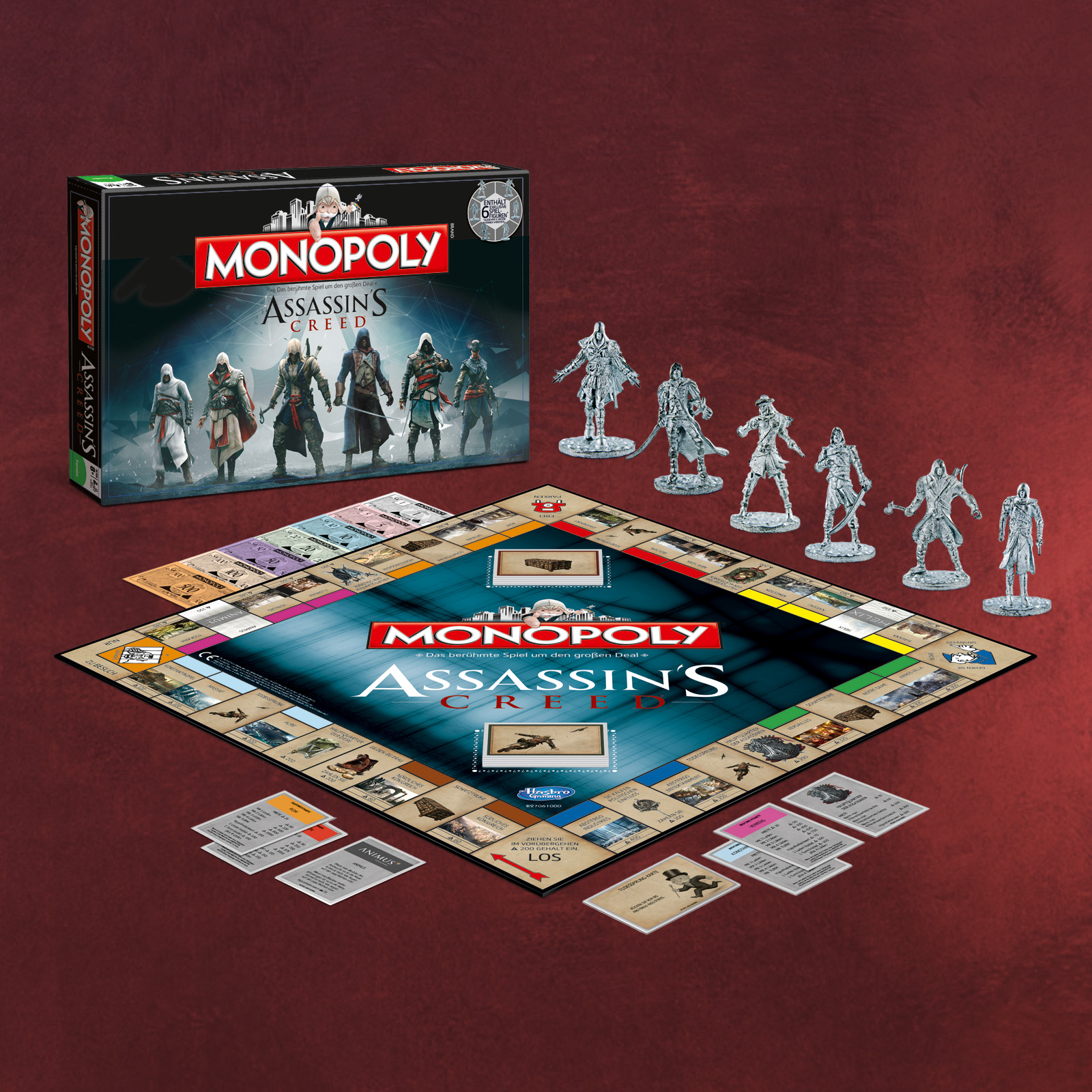 Assassins Creed Monopoly Strategiespiel Brettspiel dt. Version | eBay