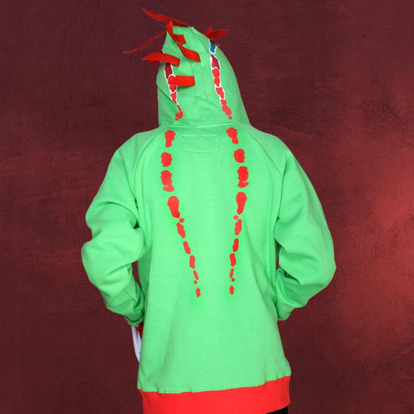 Murloc Zip Hoodie Sweat Jacket WOW Kapu Mens Hooded Jacket with Zipper